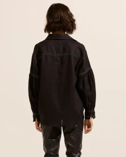 zoe kratzmann Bounty Top-Black|Women Tops