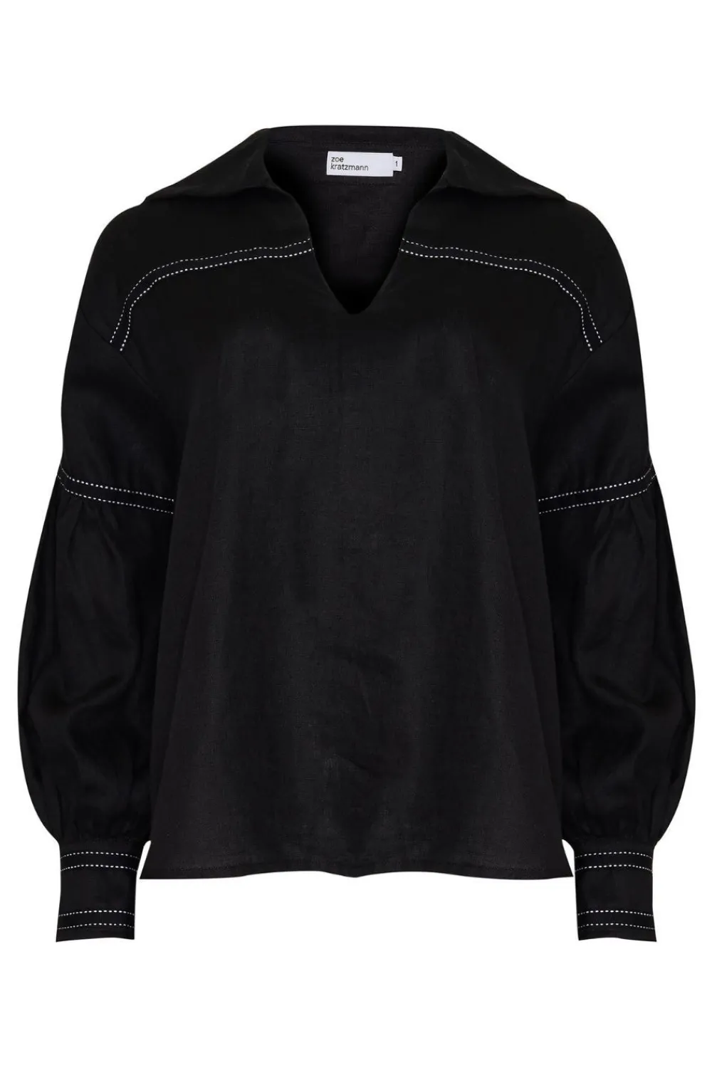 zoe kratzmann Bounty Top-Black|Women Tops