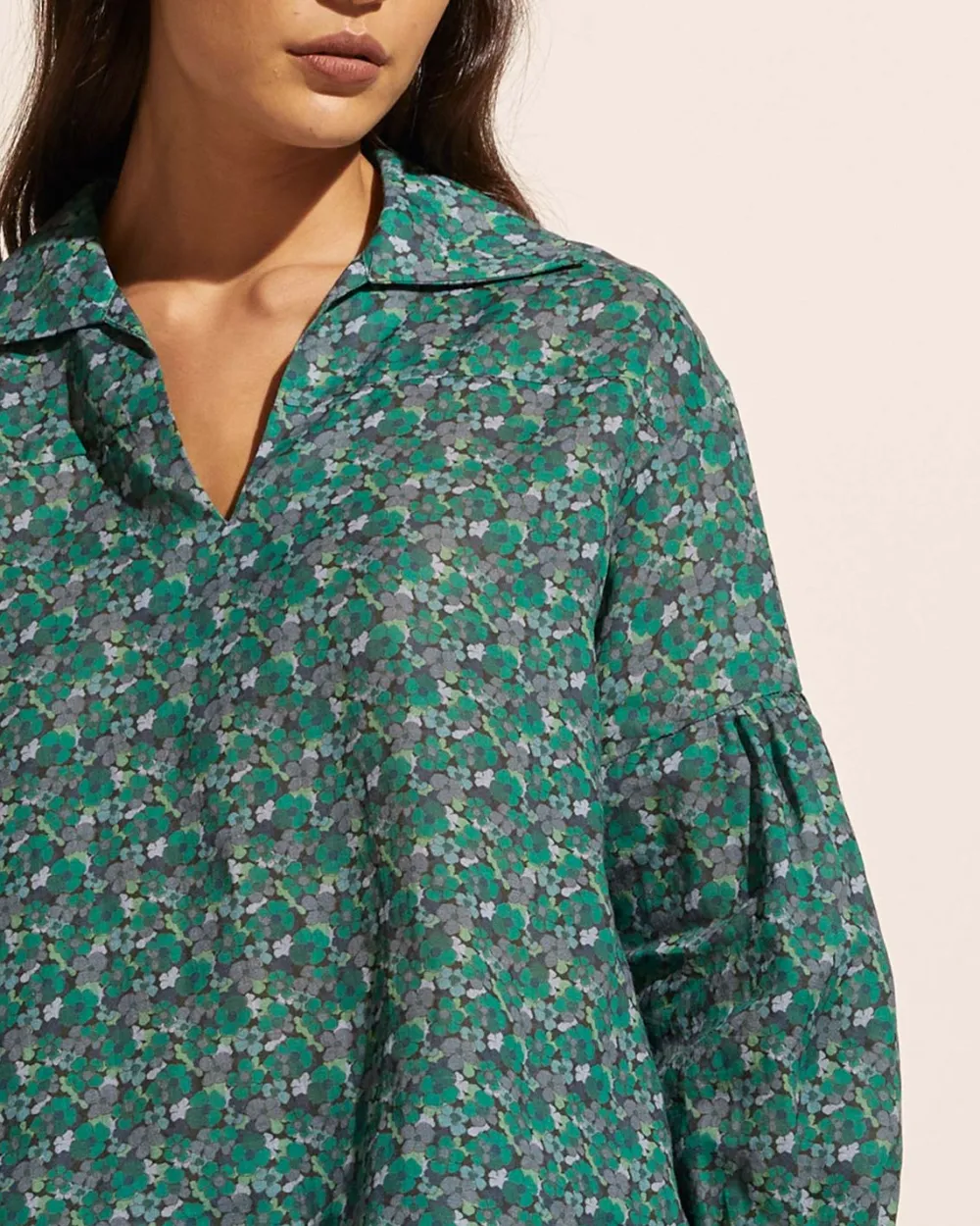 zoe kratzmann Bounty Top-Juniper Floral|Women Tops