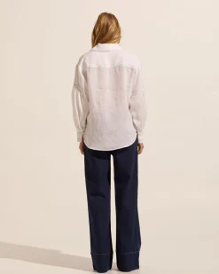 zoe kratzmann Bounty Top-Porcelain|Women Tops