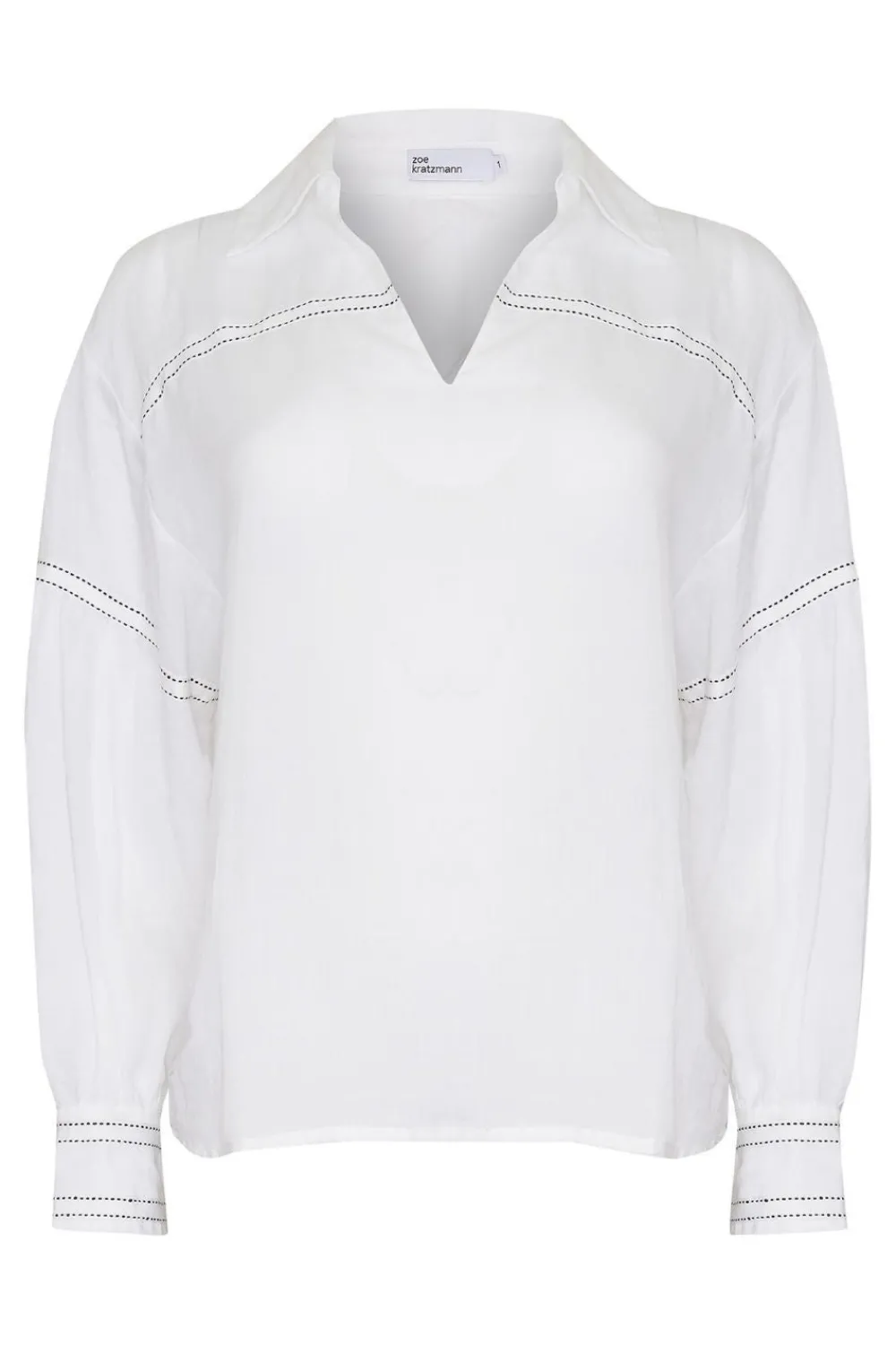 zoe kratzmann Bounty Top-Porcelain|Women Tops
