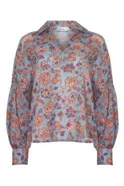zoe kratzmann Bounty Top-Sardine Paisley|Women Tops