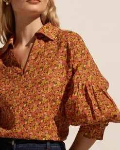 zoe kratzmann Bounty Top-Sunset Floral|Women Tops