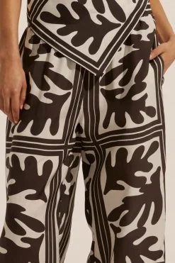 zoe kratzmann Breeze Pant-Frond Choc|Women Bottoms