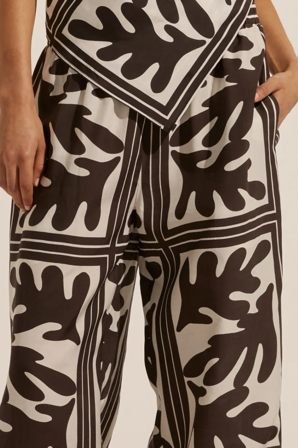zoe kratzmann Breeze Pant-Frond Choc|Women Bottoms