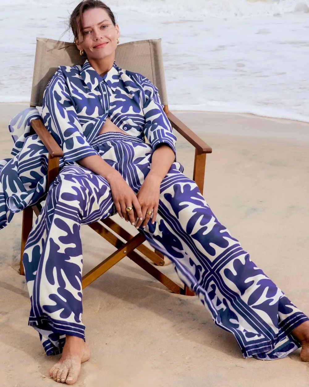 zoe kratzmann Breeze Pant-Frond Wave|Women Bottoms