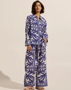 zoe kratzmann Breeze Pant-Frond Wave|Women Bottoms