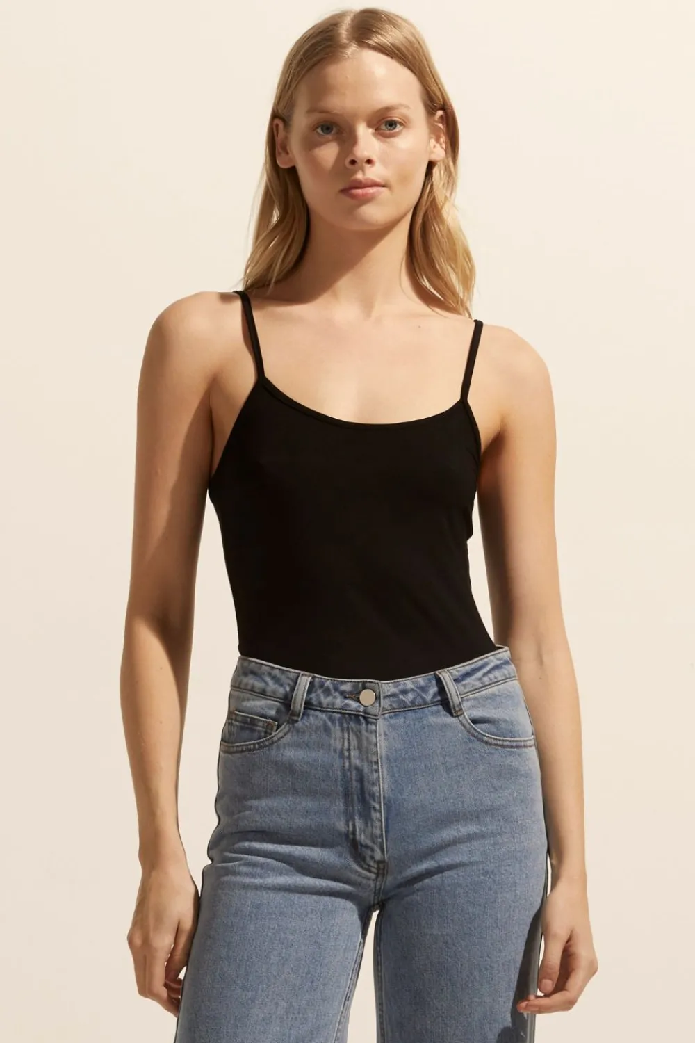 zoe kratzmann Cami Top-Black|Women Tops