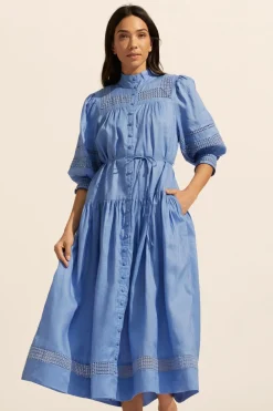 zoe kratzmann Capital Dress-Azure|Women Dresses