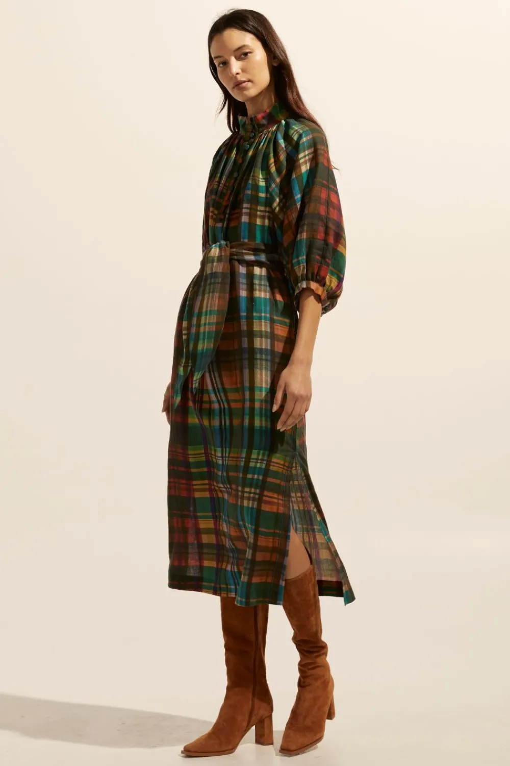 zoe kratzmann Capture Dress-Kaleidoscope Check|Women Dresses