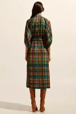 zoe kratzmann Capture Dress-Kaleidoscope Check|Women Dresses