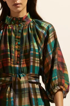 zoe kratzmann Capture Dress-Kaleidoscope Check|Women Dresses