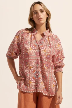 zoe kratzmann Carousel Top-Rio Scarf|Women Tops