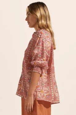 zoe kratzmann Carousel Top-Rio Scarf|Women Tops