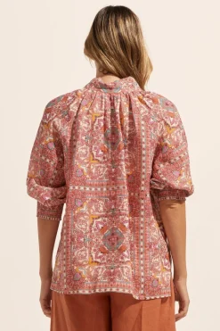 zoe kratzmann Carousel Top-Rio Scarf|Women Tops