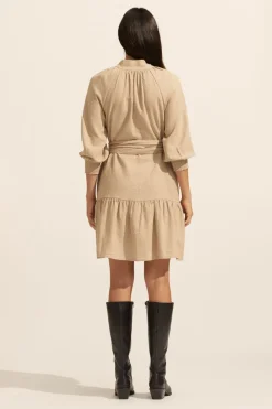 zoe kratzmann Cater Dress-Mushroom|Women Dresses