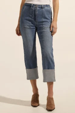 zoe kratzmann Citizen Jean-Mid Wash Denim|Women Bottoms