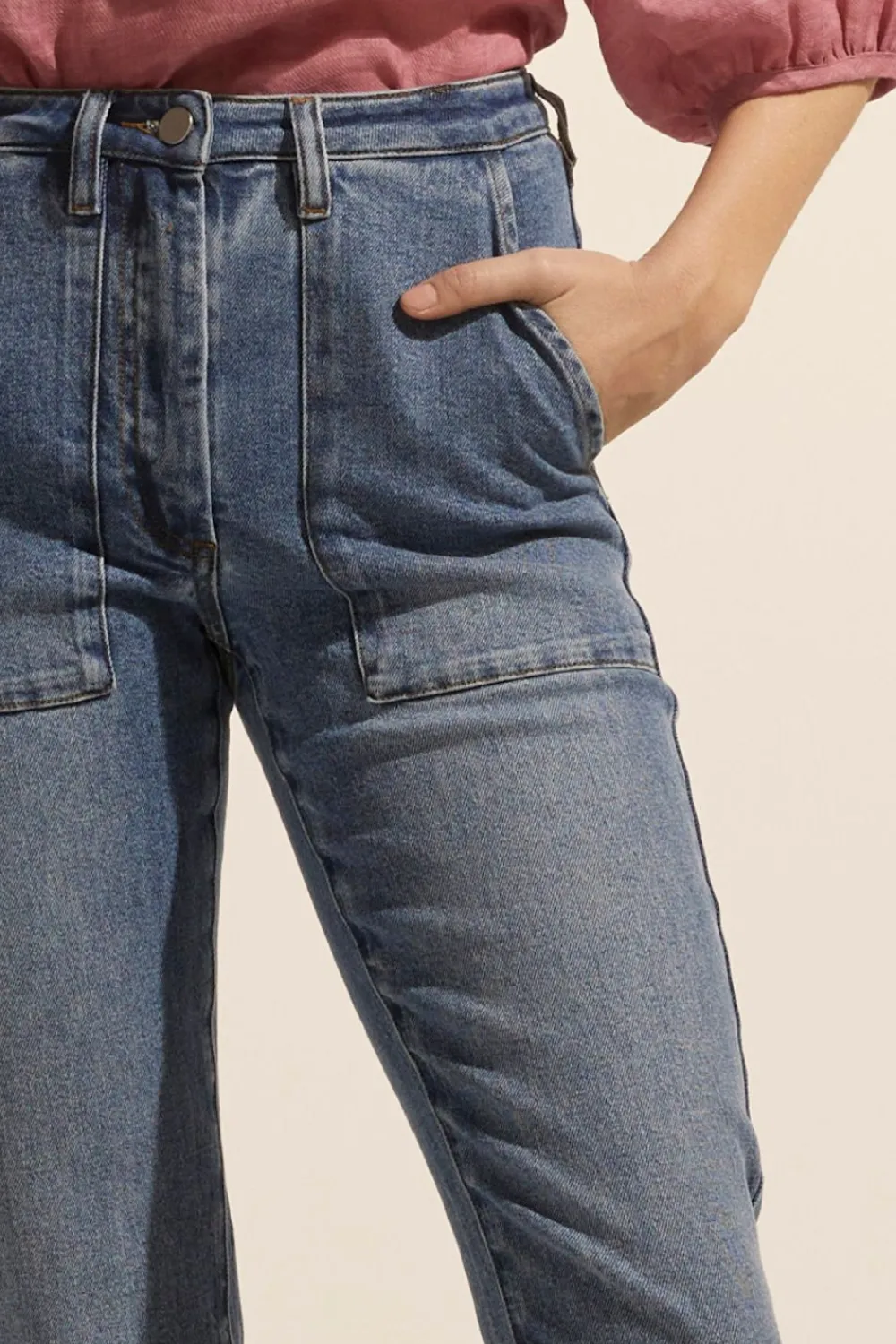 zoe kratzmann Citizen Jean-Mid Wash Denim|Women Bottoms