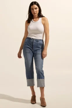 zoe kratzmann Citizen Jean-Mid Wash Denim|Women Bottoms
