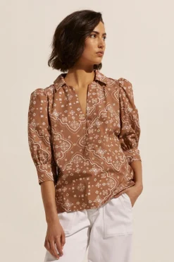 zoe kratzmann Clarity Top-Cafe Bandana|Women Tops