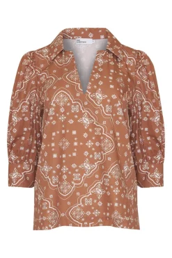 zoe kratzmann Clarity Top-Cafe Bandana|Women Tops