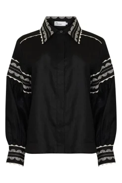 zoe kratzmann Coax Top-Black|Women Tops