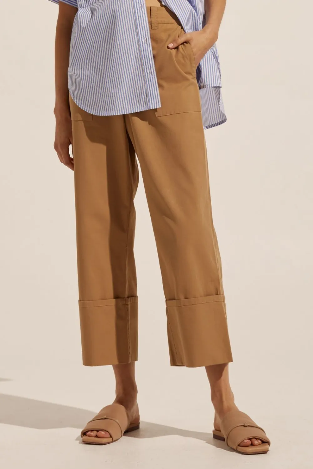 zoe kratzmann Collective Pant-Camel|Women Bottoms