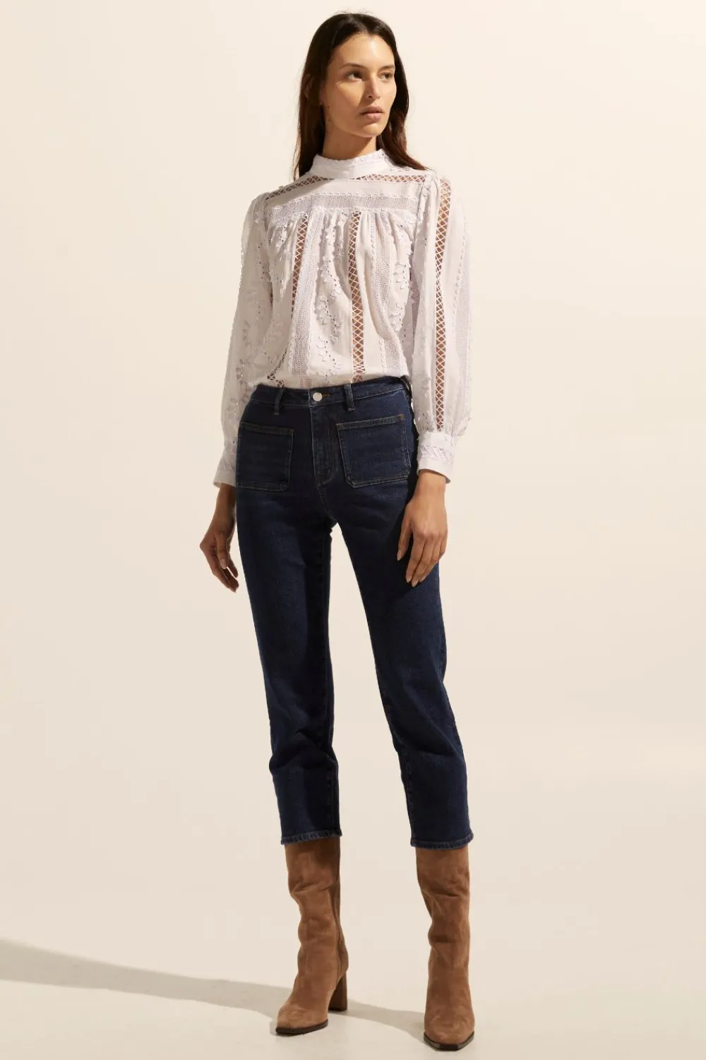 zoe kratzmann College Jean-Dark Denim|Women Bottoms