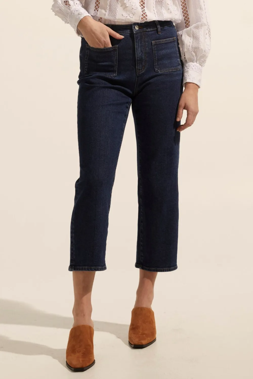 zoe kratzmann College Jean-Dark Denim|Women Bottoms