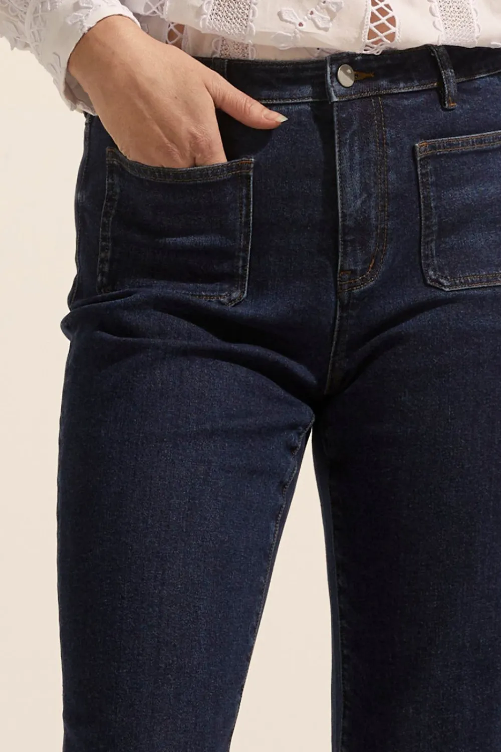 zoe kratzmann College Jean-Dark Denim|Women Bottoms