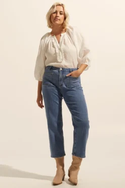 zoe kratzmann College Jean-Mid Denim|Women Bottoms