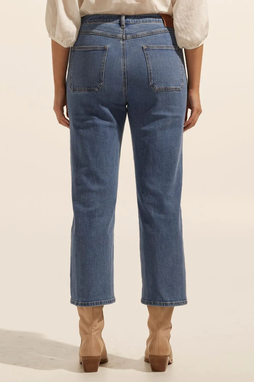 zoe kratzmann College Jean-Mid Denim|Women Bottoms