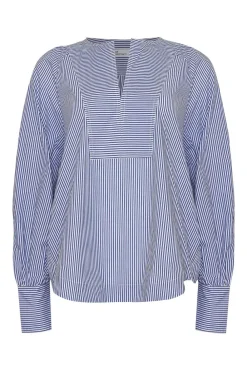 zoe kratzmann Collude Top-Navy Stripe|Women Tops