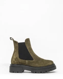 zoe kratzmann Compass Boot-Green Suede|Women Boots