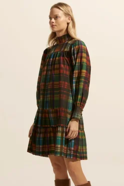 zoe kratzmann Confide Dress-Kaleidoscope Check|Women Dresses
