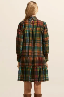 zoe kratzmann Confide Dress-Kaleidoscope Check|Women Dresses