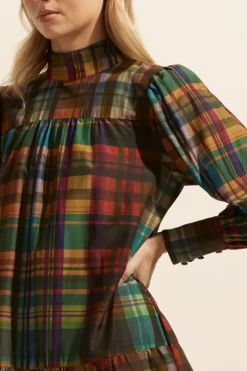 zoe kratzmann Confide Dress-Kaleidoscope Check|Women Dresses