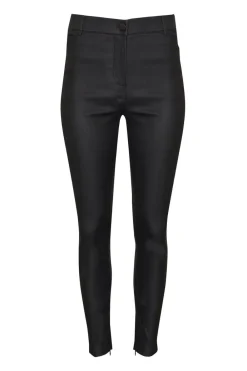 zoe kratzmann Contest Pant-Black Coated|Women Bottoms