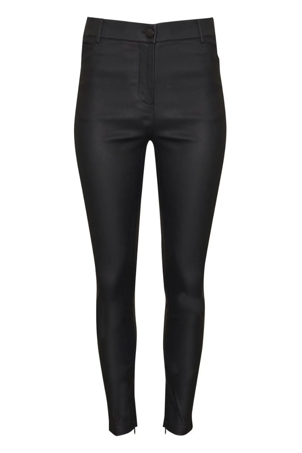 zoe kratzmann Contest Pant-Black Coated|Women Bottoms