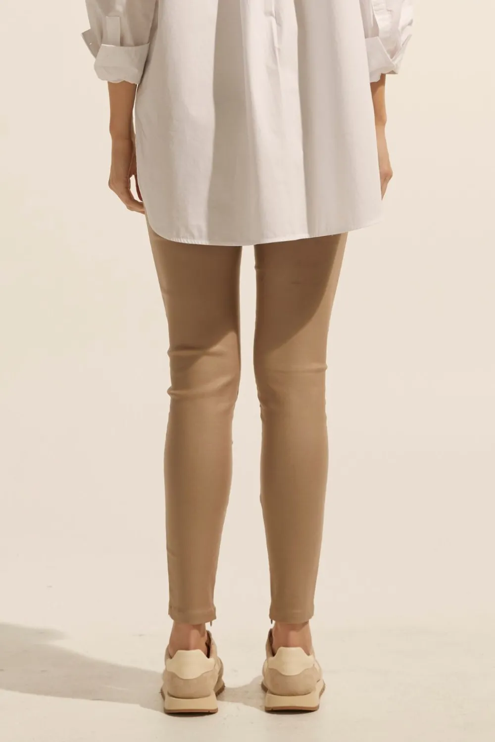 zoe kratzmann Contest Pant-Stone Coated|Women Bottoms