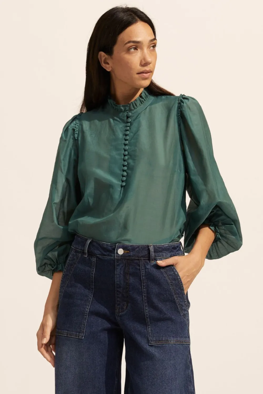 zoe kratzmann Context Top-Green|Women Tops