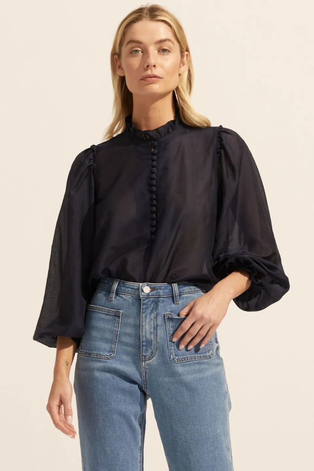 zoe kratzmann Context Top-Indigo|Women Tops