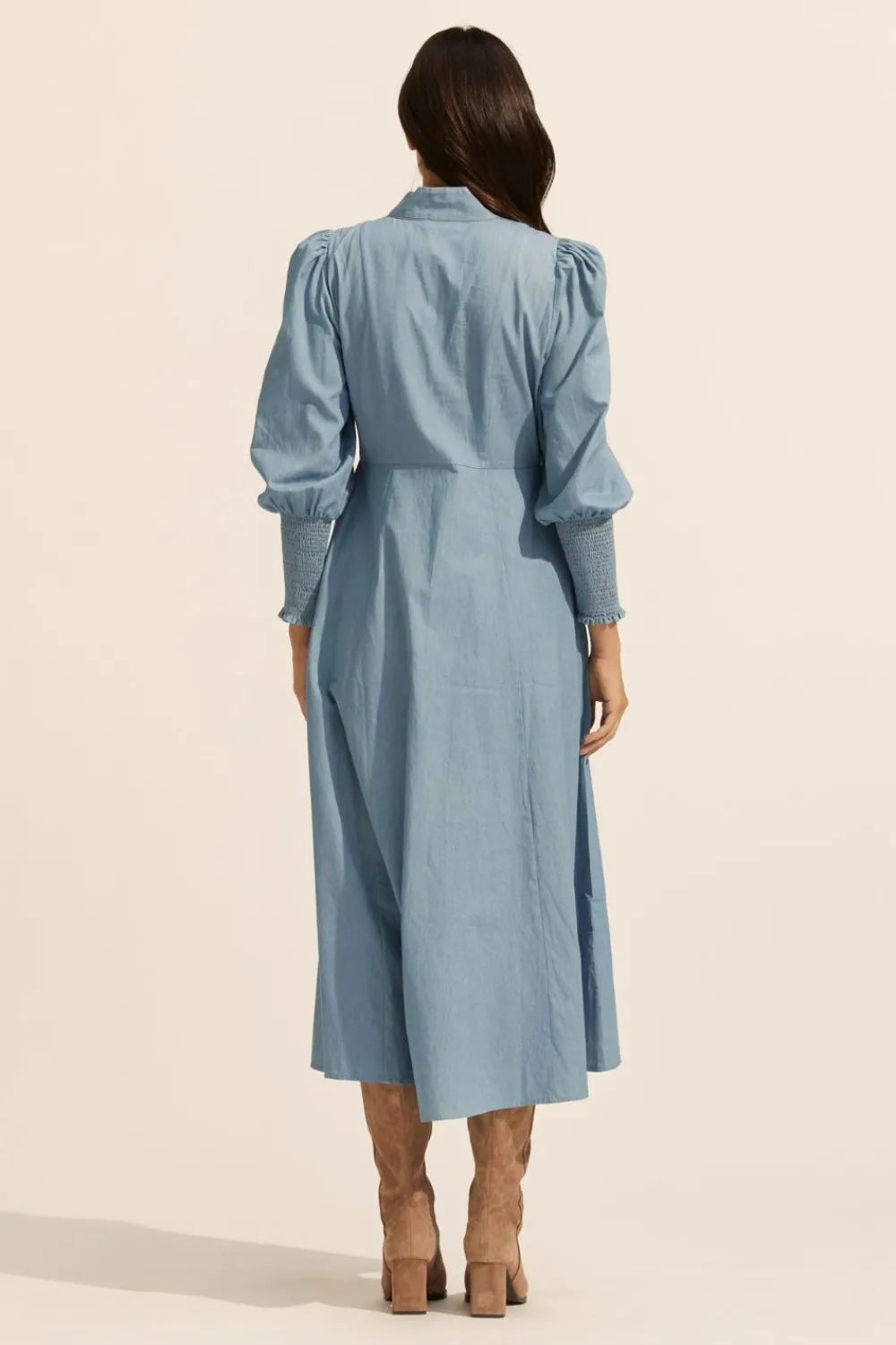 zoe kratzmann Crave Dress-Chambray|Women Dresses