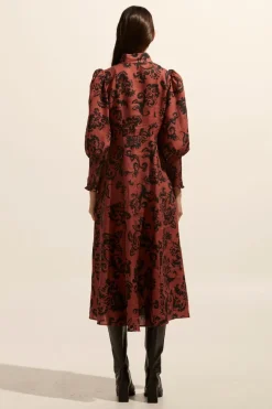 zoe kratzmann Crave Dress-Clay Floral|Women Dresses