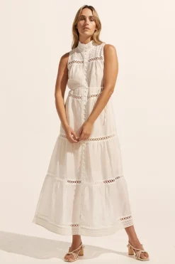 zoe kratzmann Crescent Dress-Porcelain|Women Dresses