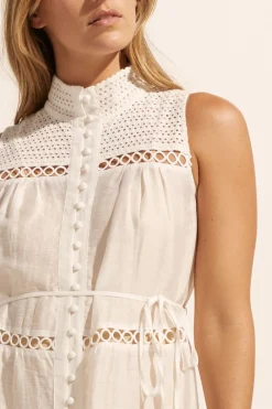 zoe kratzmann Crescent Dress-Porcelain|Women Dresses