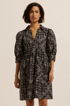 zoe kratzmann Cruise Dress-Black Bandana|Women Dresses