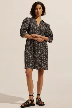 zoe kratzmann Cruise Dress-Black Bandana|Women Dresses