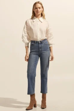 zoe kratzmann Dash Top-Cream|Women Tops