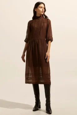 zoe kratzmann Declare Dress-Chocolate|Women Dresses